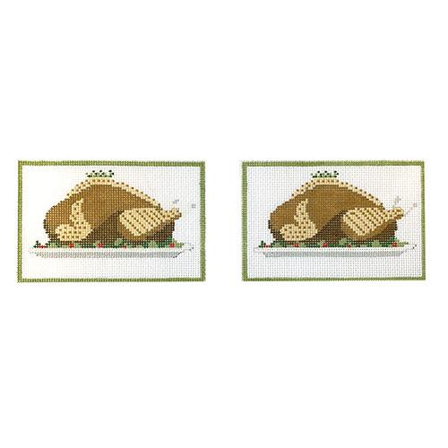 Turkey Place Cards Painted Canvas PIP & Roo - 1