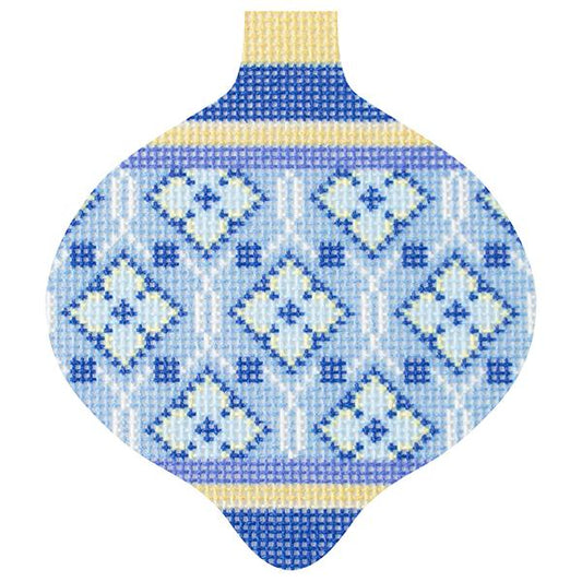 Tuscan Bauble - Lucca Canvas Printed Canvas Needlepoint To Go 