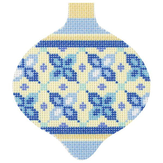 Tuscan Bauble - Pisa Canvas Printed Canvas Needlepoint To Go 
