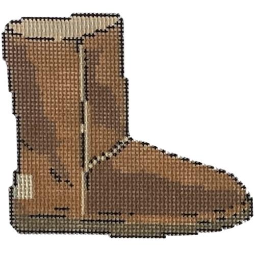Ugg Boot Painted Canvas Rachel Barri Designs - 1