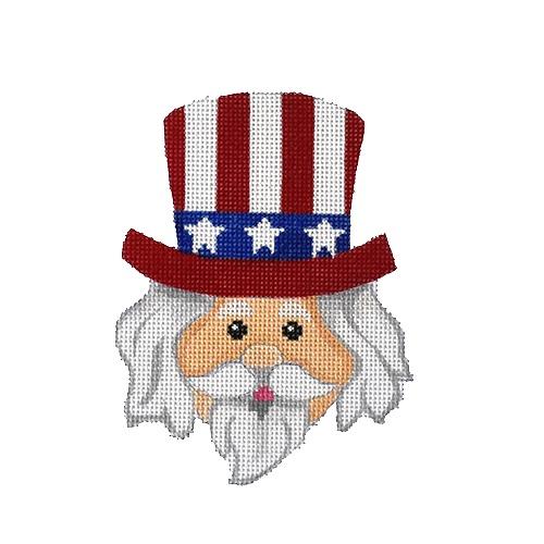 Uncle Sam Painted Canvas Pepperberry Designs - 1
