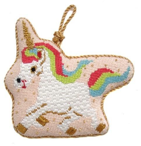 Unicorn Delight on Pink Painted Canvas The Princess & Me - 1