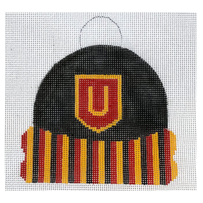 Union College Cap Painted Canvas Kristine Kingston