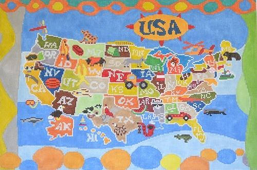 United States of Boys Painted Canvas Birds of a Feather