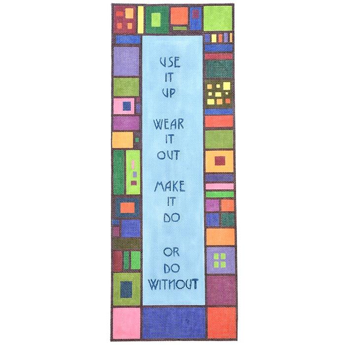 Use it Up Painted Canvas Zecca - 1