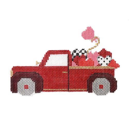 Valentine Delivery Painted Canvas The Princess & Me
