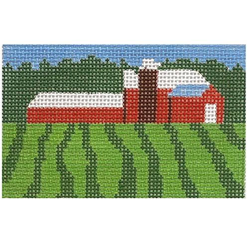 Vermont Pastoral Mini Painted Canvas Alice & Blue - 1