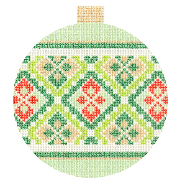 Verona Bauble San Giovanni Printed Canvas Needlepoint To Go