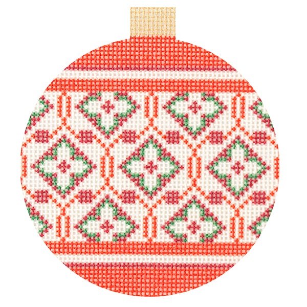 Verona Bauble Vincenza Printed Canvas Needlepoint To Go - 1