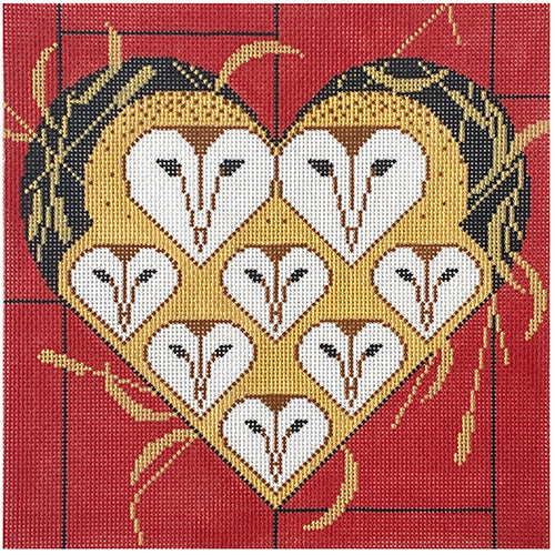 Vowlentine Painted Canvas Charley Harper - 1