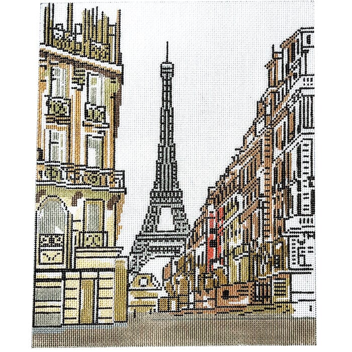 Wanderlust Paris Painted Canvas Birds of a Feather - 1