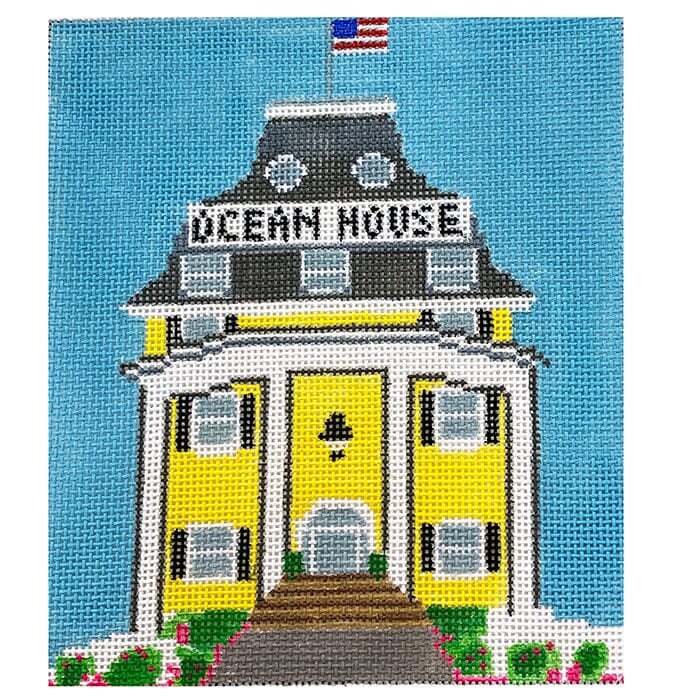 Watch Hill Hotel Painted Canvas All About Stitching/The Collection Design - 1