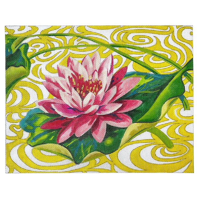 Waterlily Insert Painted Canvas Colors of Praise
