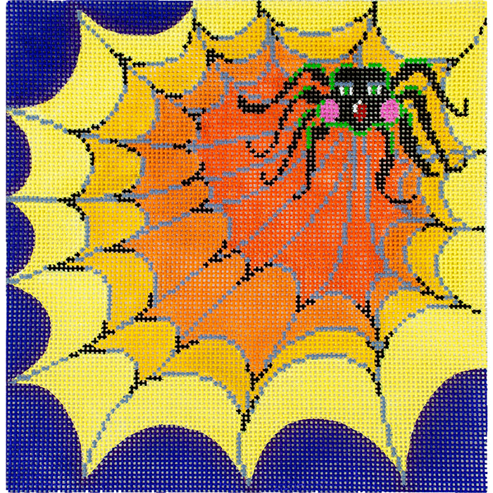 Web & Spiders Painted Canvas Patti Mann - 1