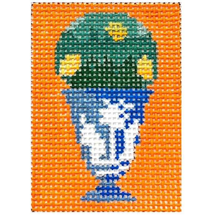 Wedgewood Painted Canvas Anne Fisher Needlepoint LLC