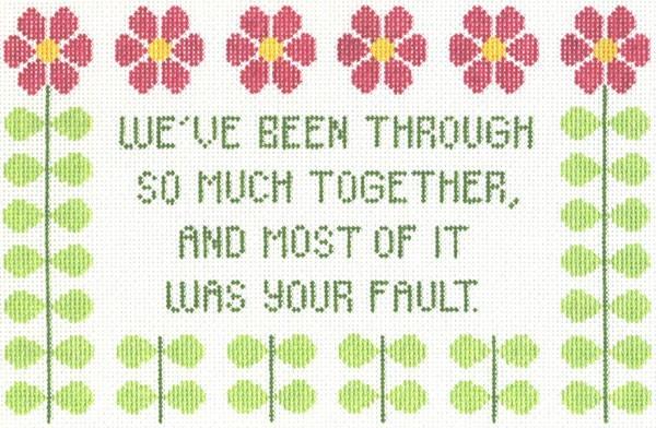 We've Been Through Painted Canvas Cooper Oaks Design - 1
