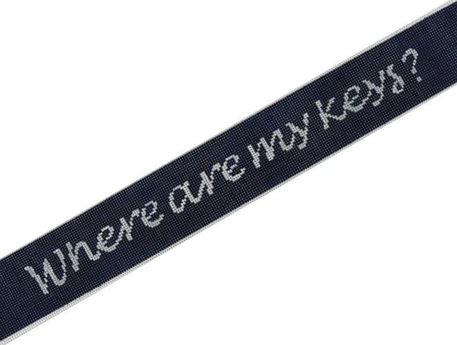 Where are my keys? Painted Canvas Rachel Donley