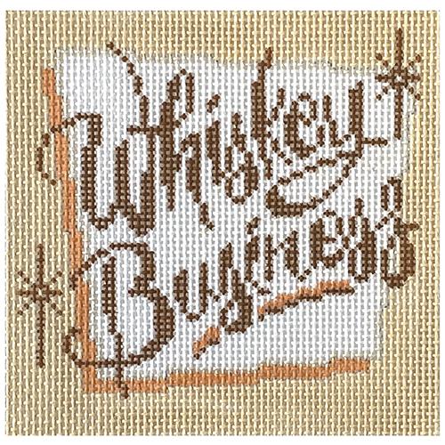 Whiskey Business Painted Canvas Alice Peterson Company