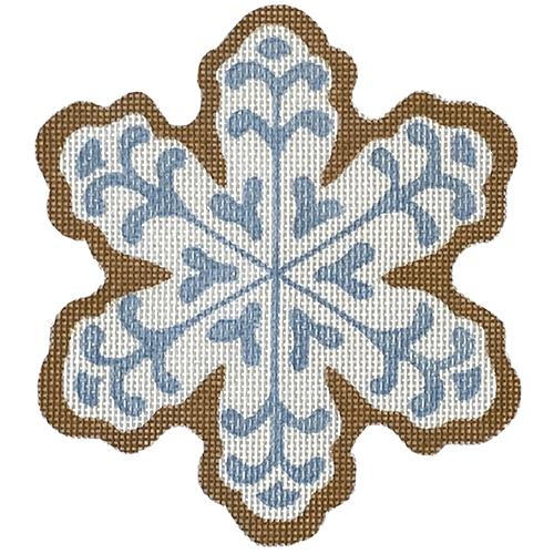 White Snowflake (Pepperberry) Painted Canvas Pepperberry Designs - 1