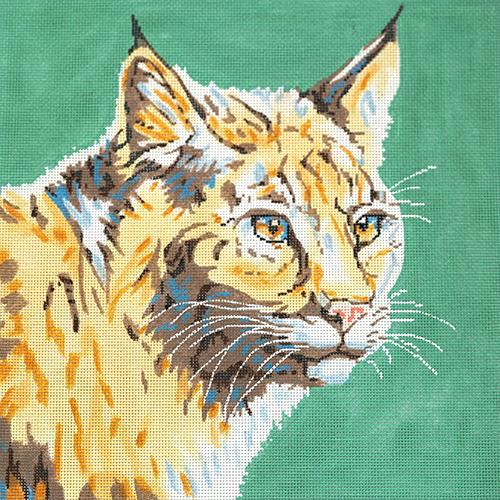 Wildcat Painted Canvas The Meredith Collection
