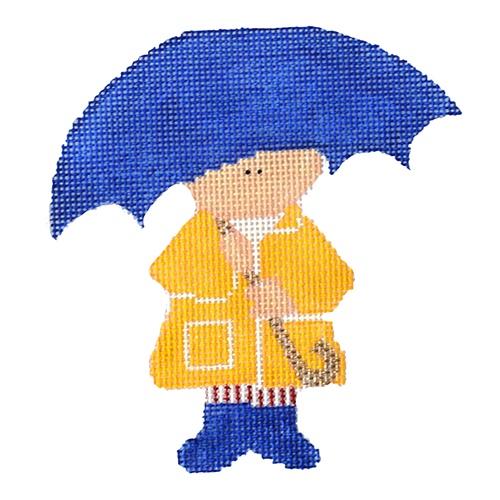 Wilder in the Rain Painted Canvas The Princess & Me