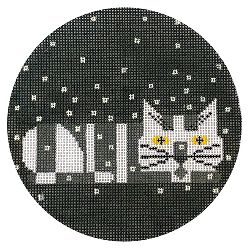 Winter Watcher Painted Canvas Charley Harper - 1