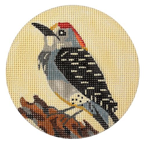 Woodpecker Painted Canvas Melissa Prince Designs - 1