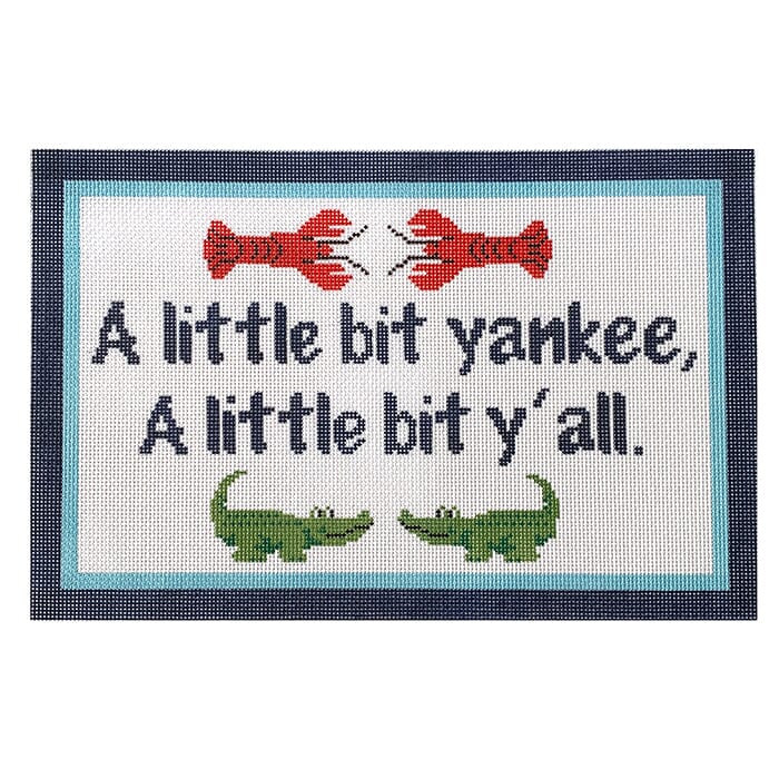 Yankee Y'all Painted Canvas Jessica Tongel Designs - 1