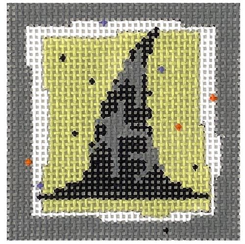 Year of Pippin Witch's Hat Painted Canvas Pippin - 1