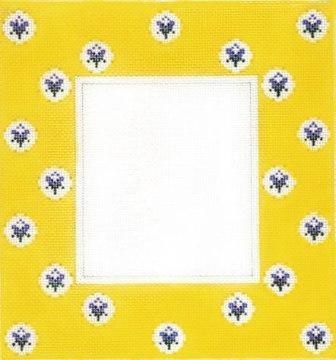 Yellow Frame Painted Canvas Cooper Oaks Design - 1