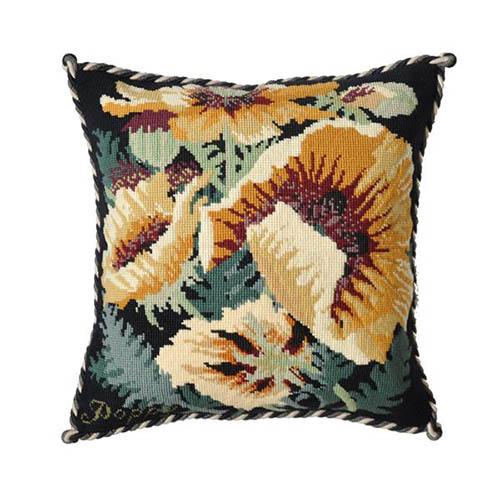 Yellow Poppy Needlepoint Kit Kits Elizabeth Bradley Design