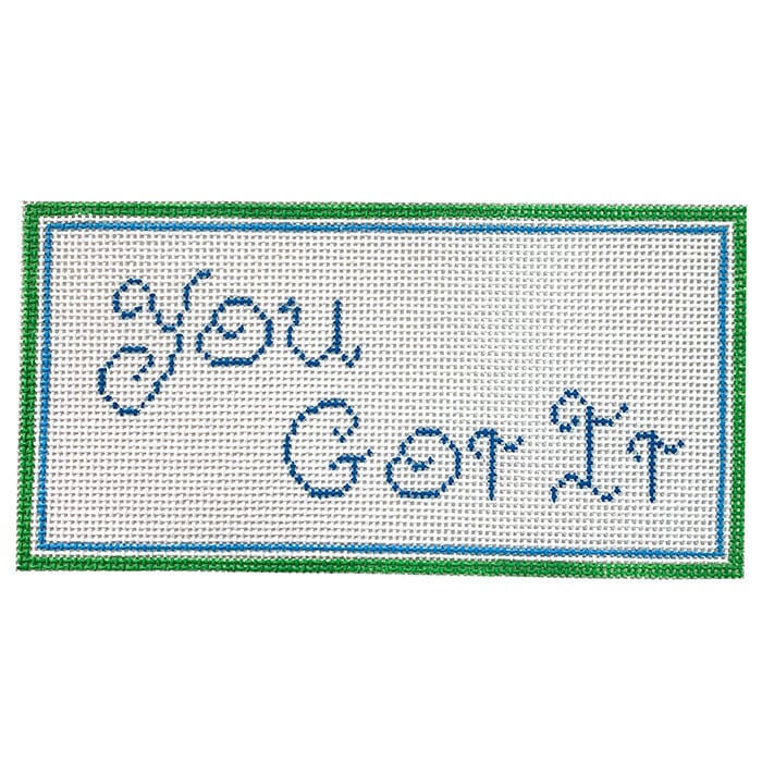 You Got It Painted Canvas All About Stitching/The Collection Design