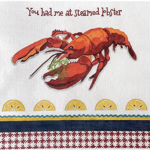 You Had Me at Steamed Lobster Painted Canvas Painted Pony Designs