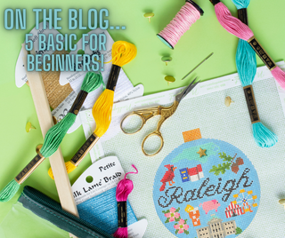 5 Basics for Beginners to Learn About Needlepoint!
