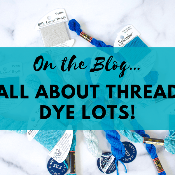 All about thread dye lots!