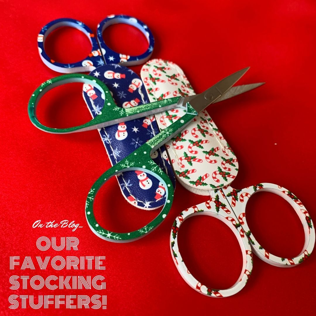 Christmas Scissors- Our favorite Stocking Stuffers!