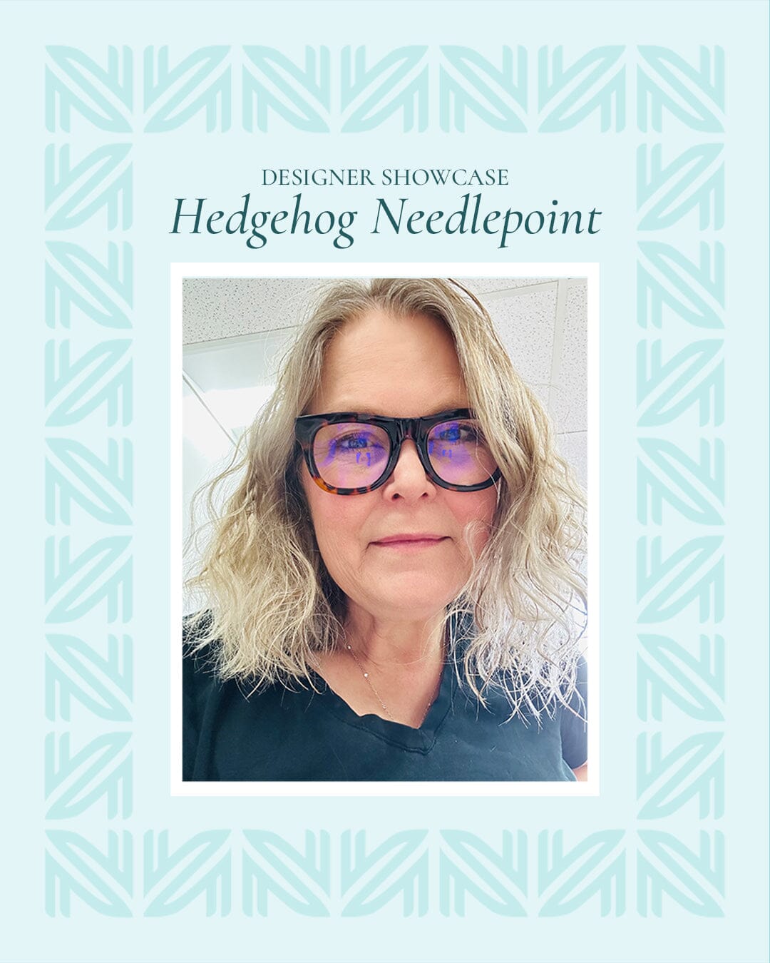 Designer Showcase - Hedgehog Needlepoint