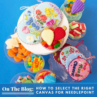 How To Select the Right Canvas for Needlepoint
