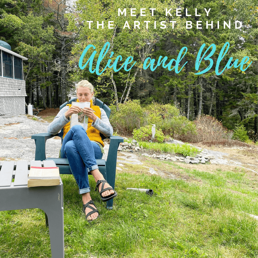 Meet Kelly the artist behind Alice and Blue -