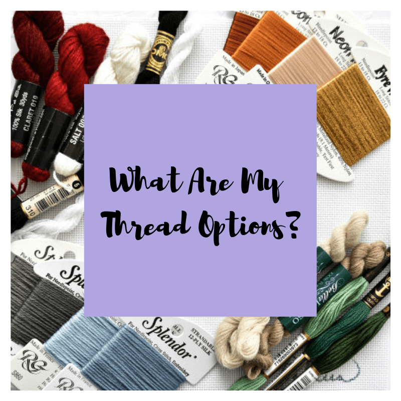 Needlepoint Threads - What's the Difference?