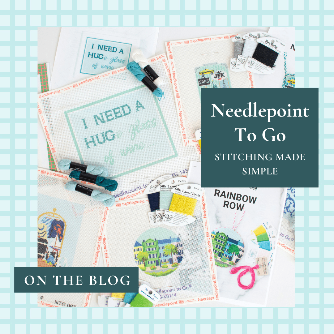 Needlepoint To Go: Stitching Made Simple