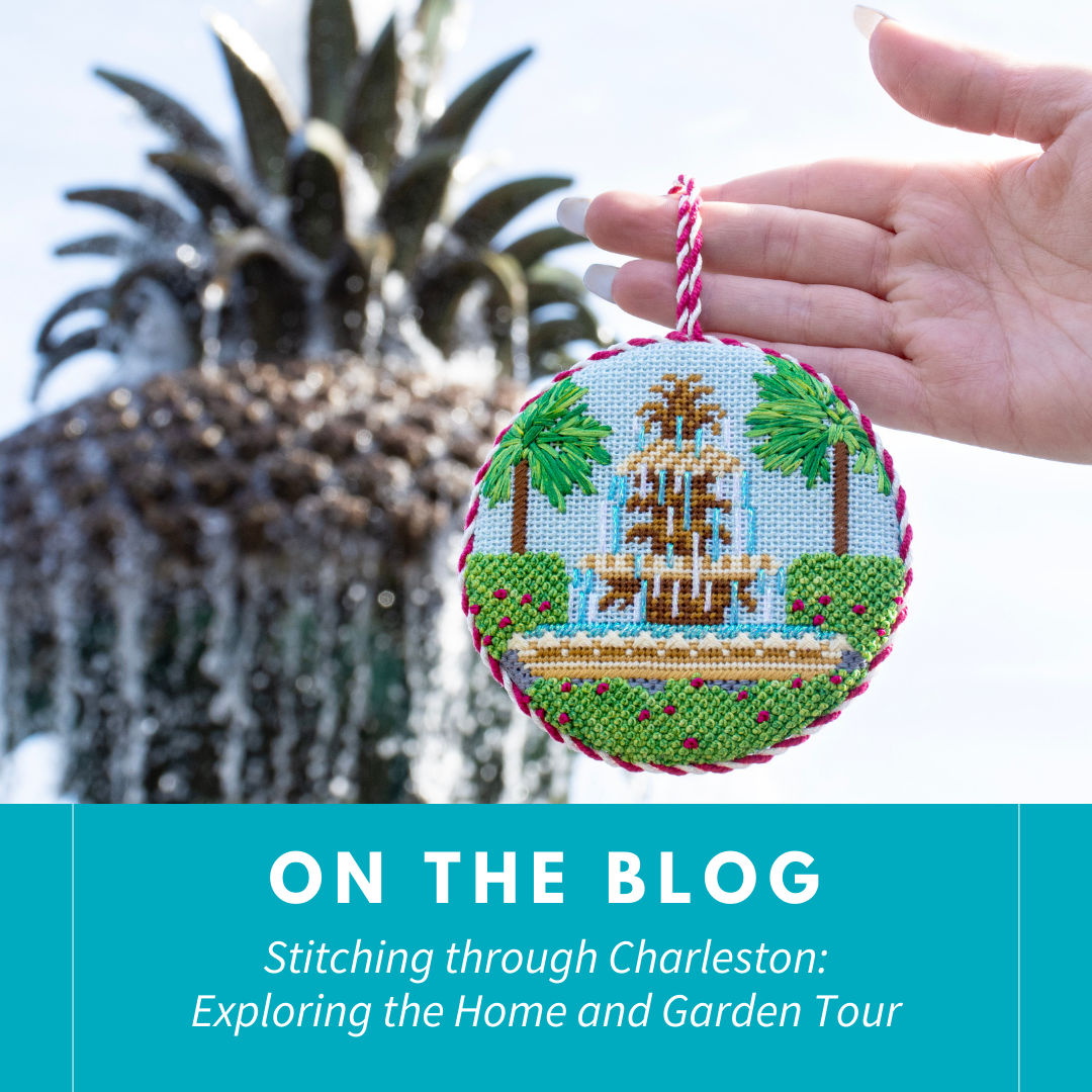 Stitching Through Charleston: Visit Needlepoint.Com & Explore the Home and Garden Tour