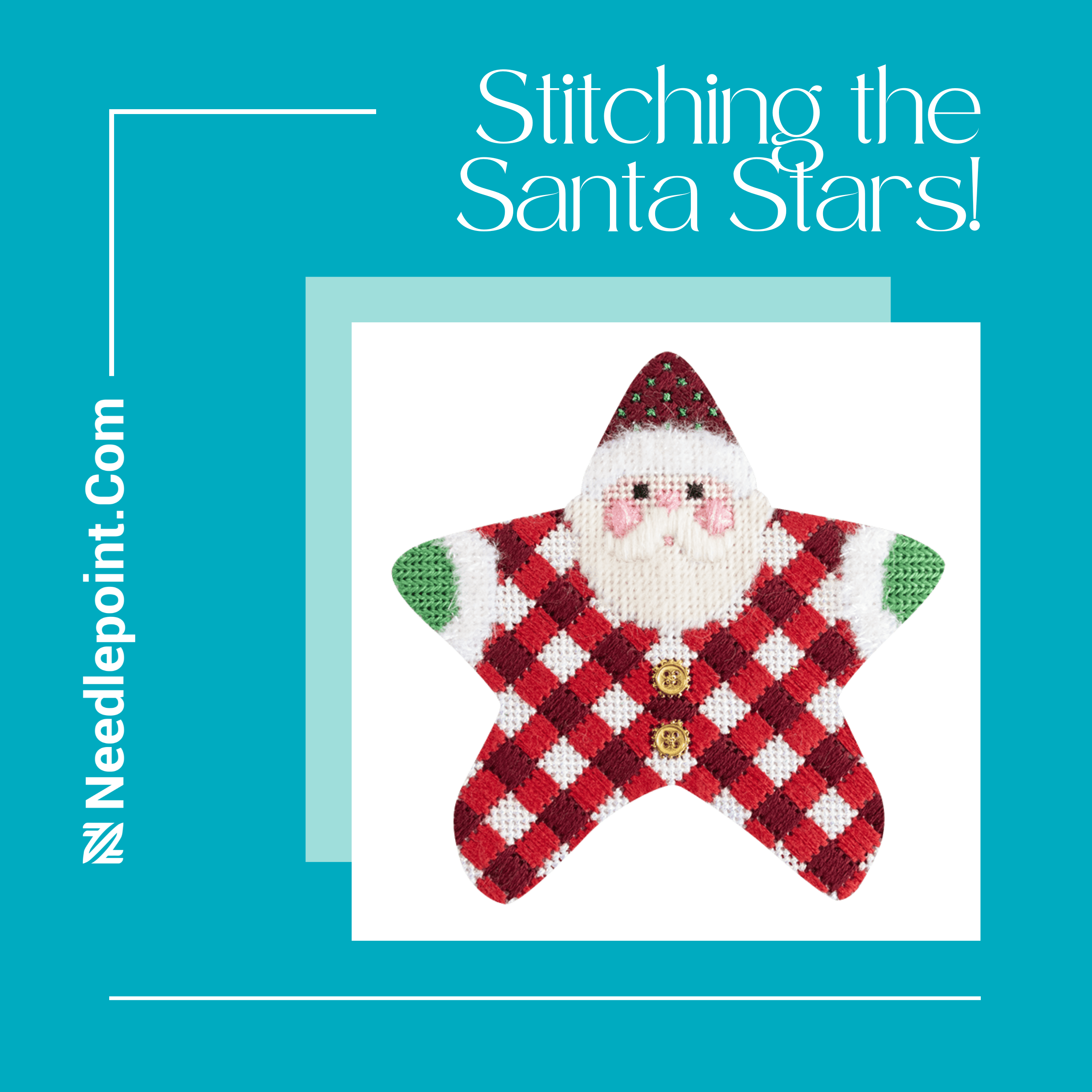 Stitching the Santa Stars: Rhodes Circle -