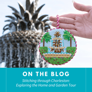 Stitching Through Charleston: Visit Needlepoint.Com & Explore the Home and Garden Tour
