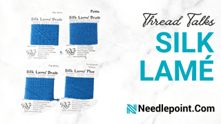 Thread Talks Working with Silk Lamé Braid!
