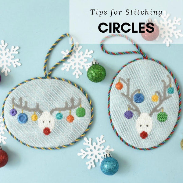 Tips for Stitching Round Objects in Needlepoint