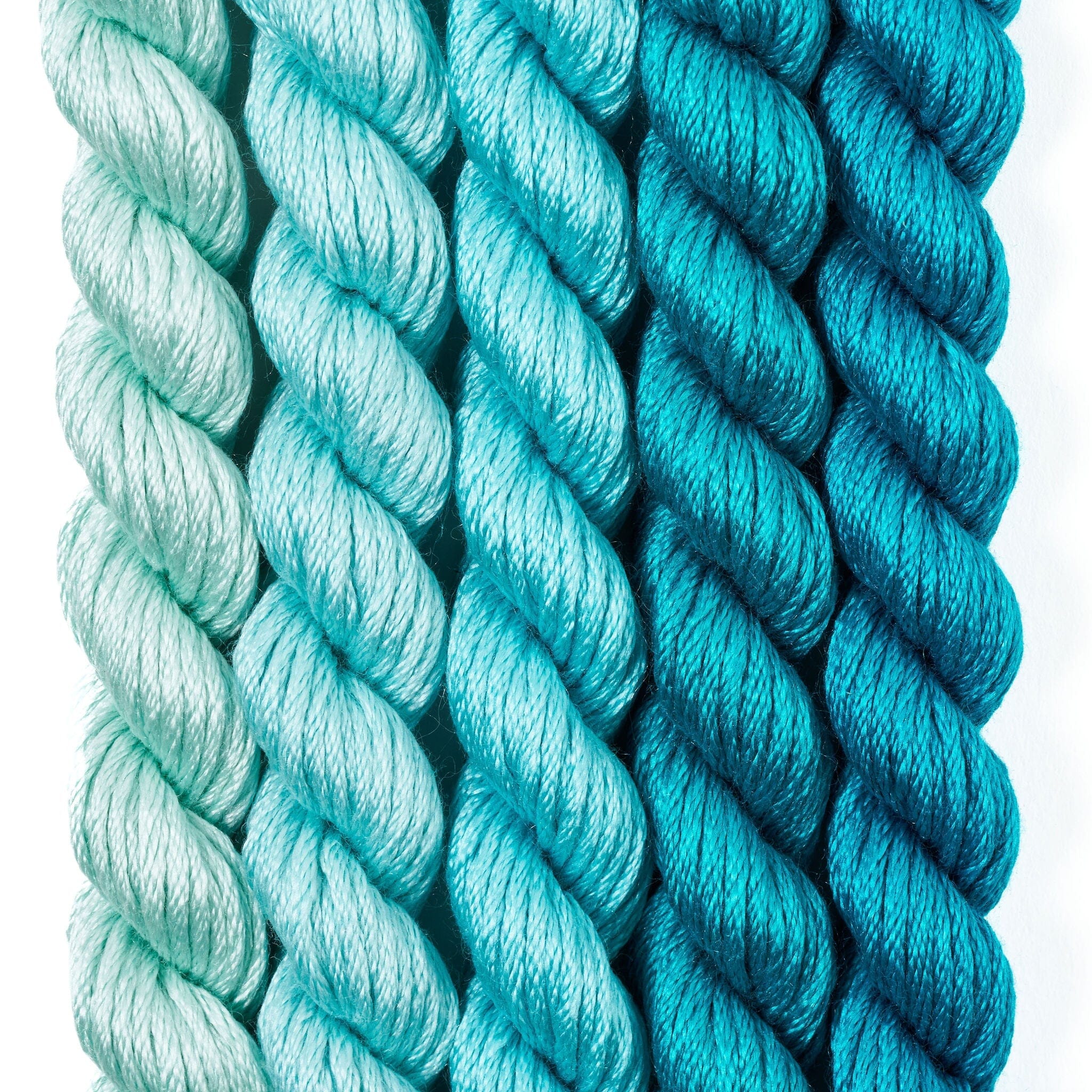 Bradley Silk   Aqua Color Family - 