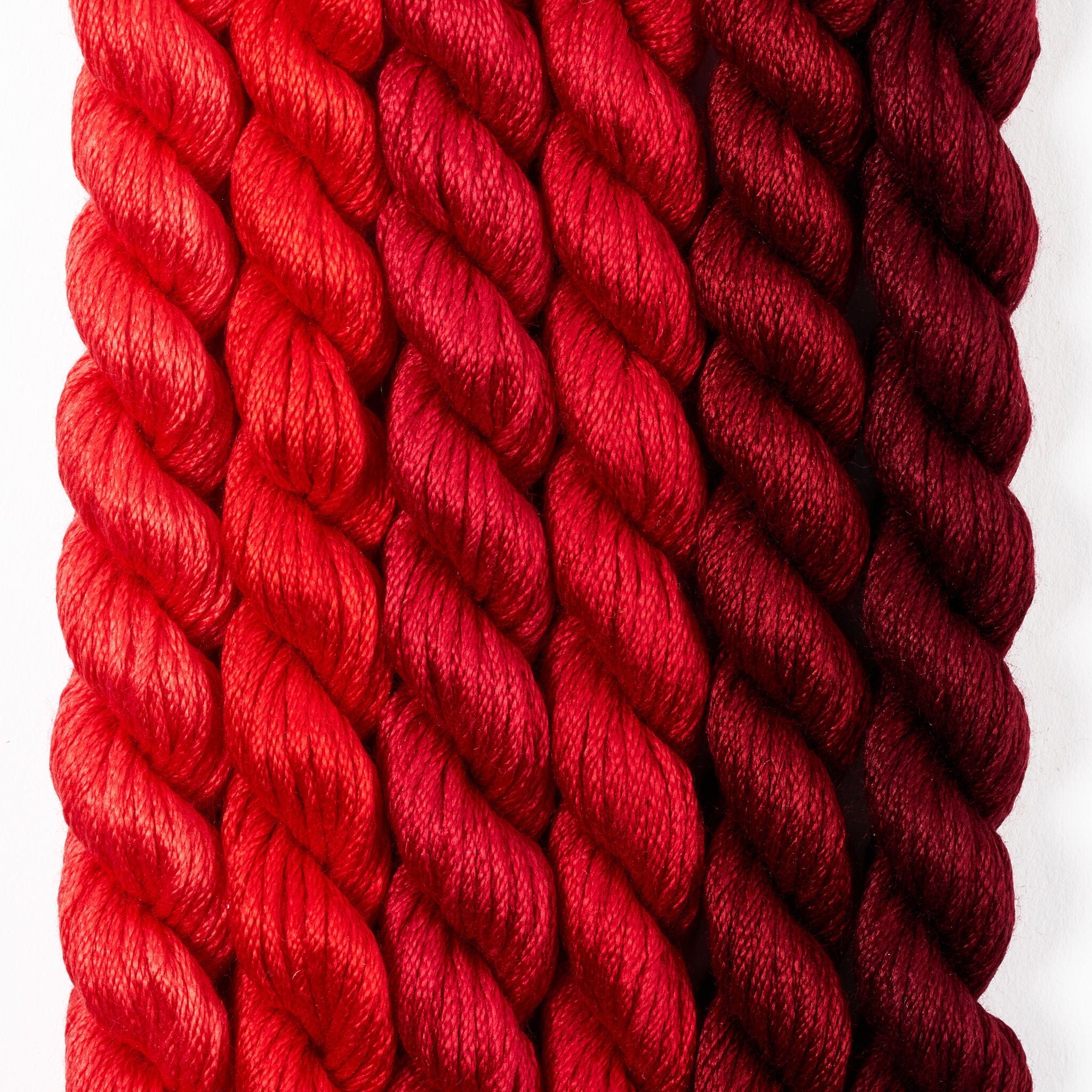 Bradley Silk   Christmas Red Color Family - 