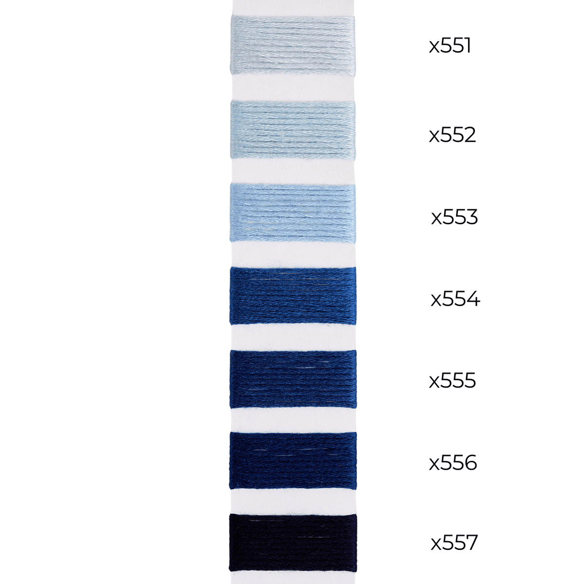 Bradley Silk   Denim Blue Color Family - 