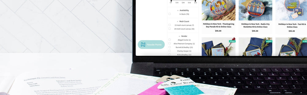 Online Needlepoint Classes